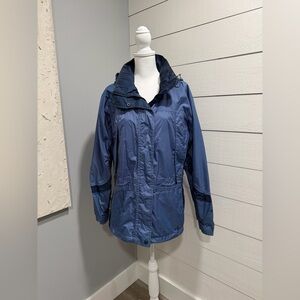Columbia Sportswear Blue Rain/Windbreaker Jacket